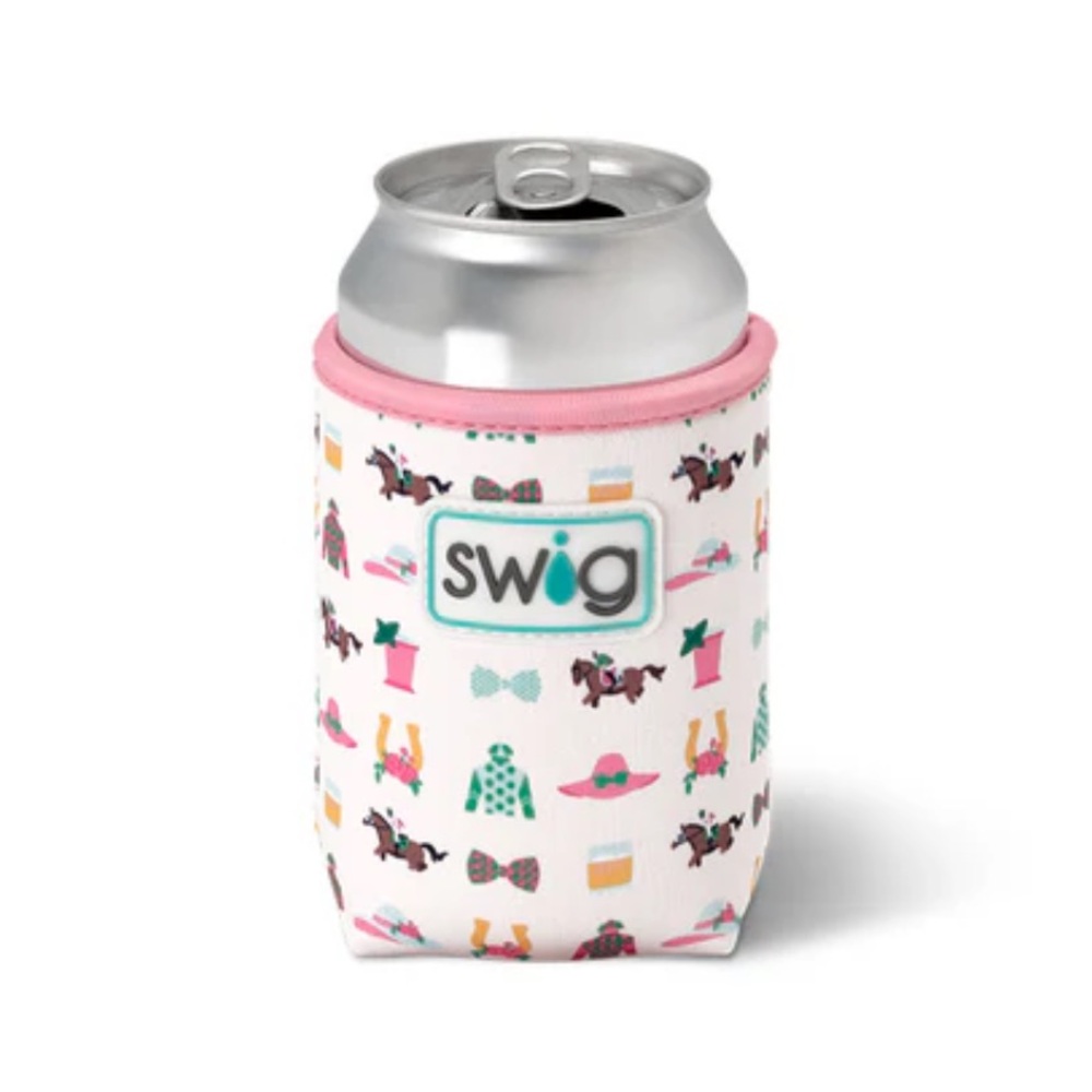 NWT Swig Life Derby Day Can Coolie 12oz